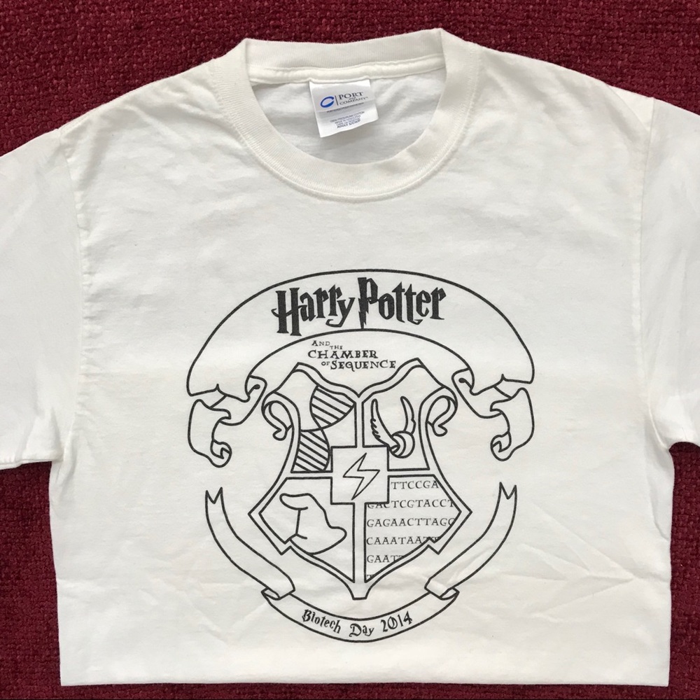 Harry Potter Biotech Day 2014 Tee Shirt, Small